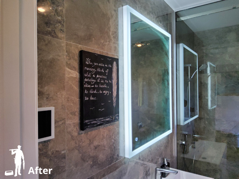 Luxury Marble Ensuite – Stoke Bathroom Renovation