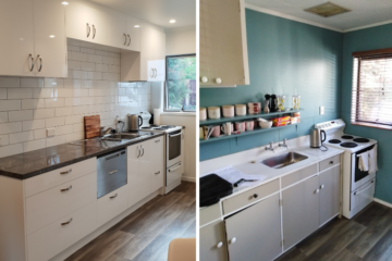 small kitchen renovation